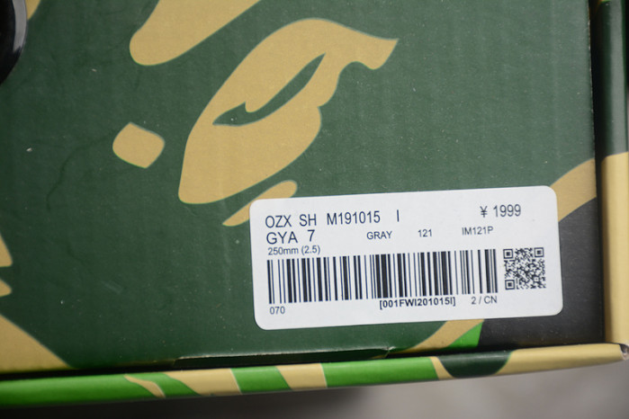 BAPE Shoe