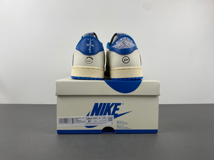 Travis Scott x Fragment x Air Jordan 1 Low OG DM7866-104