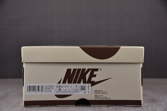 Travis Scott x Air Jordan 1 Low “Sail/Shy Pink” DM7866-106