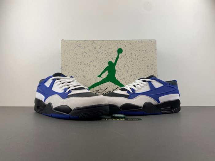 AIR Jordan 4 RM Black Summit White Racer Blue FQ7939-140