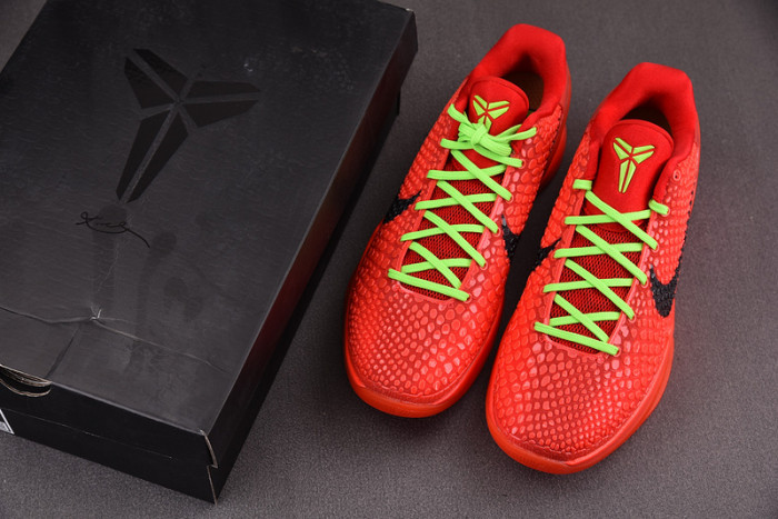 Nike Kobe 6 Protro “Reverse Grinch” FV4921-600