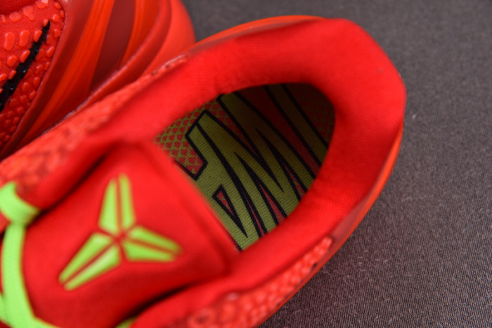 Nike Kobe 6 Protro “Reverse Grinch” FV4921-600